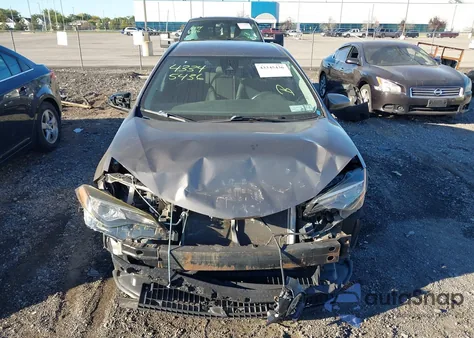 2017 Toyota Corolla Le из США, поврежденный, VIN 5YFBURHE4HP698972